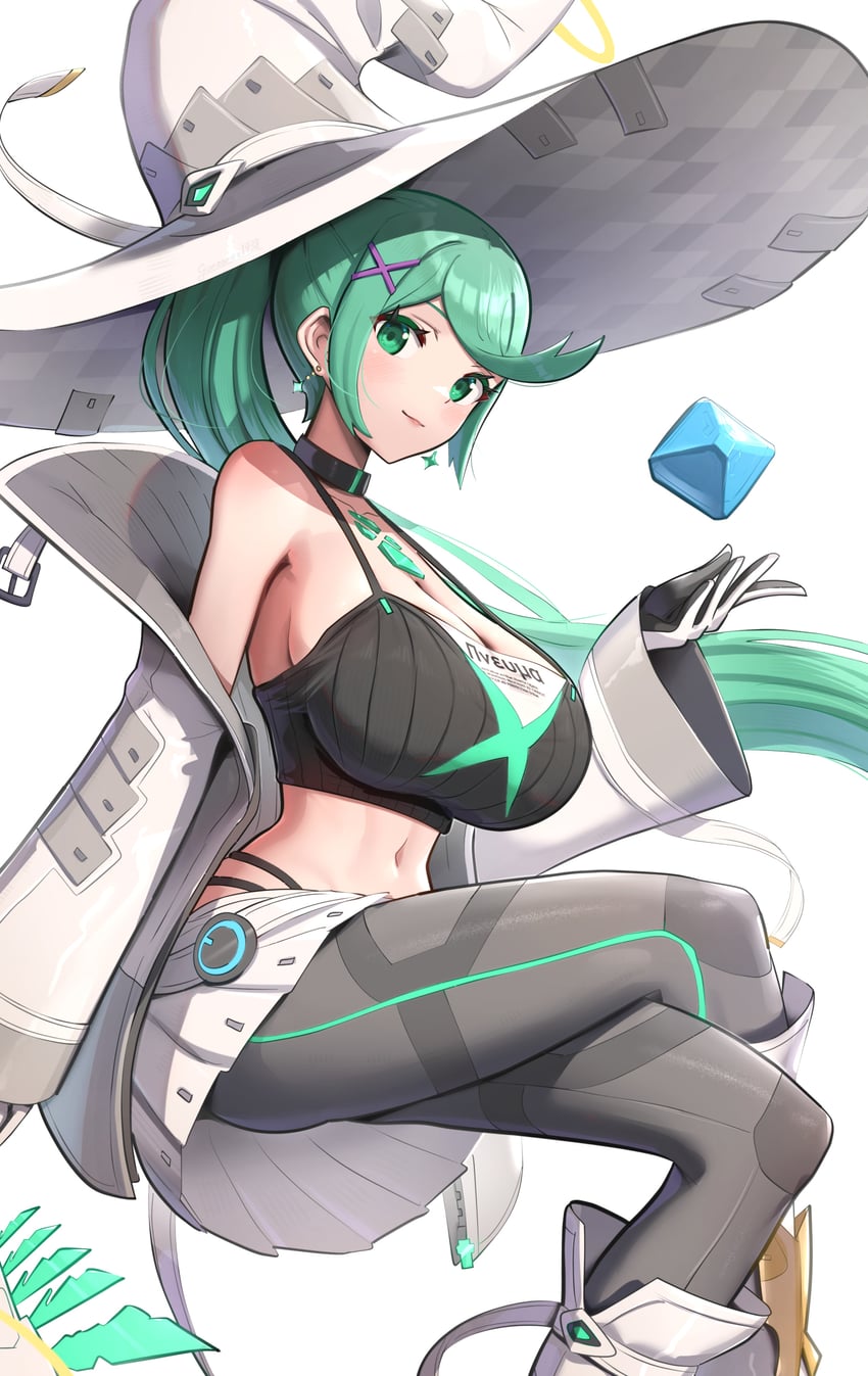 pneuma (xenoblade chronicles and 1 more) drawn by gonzarez