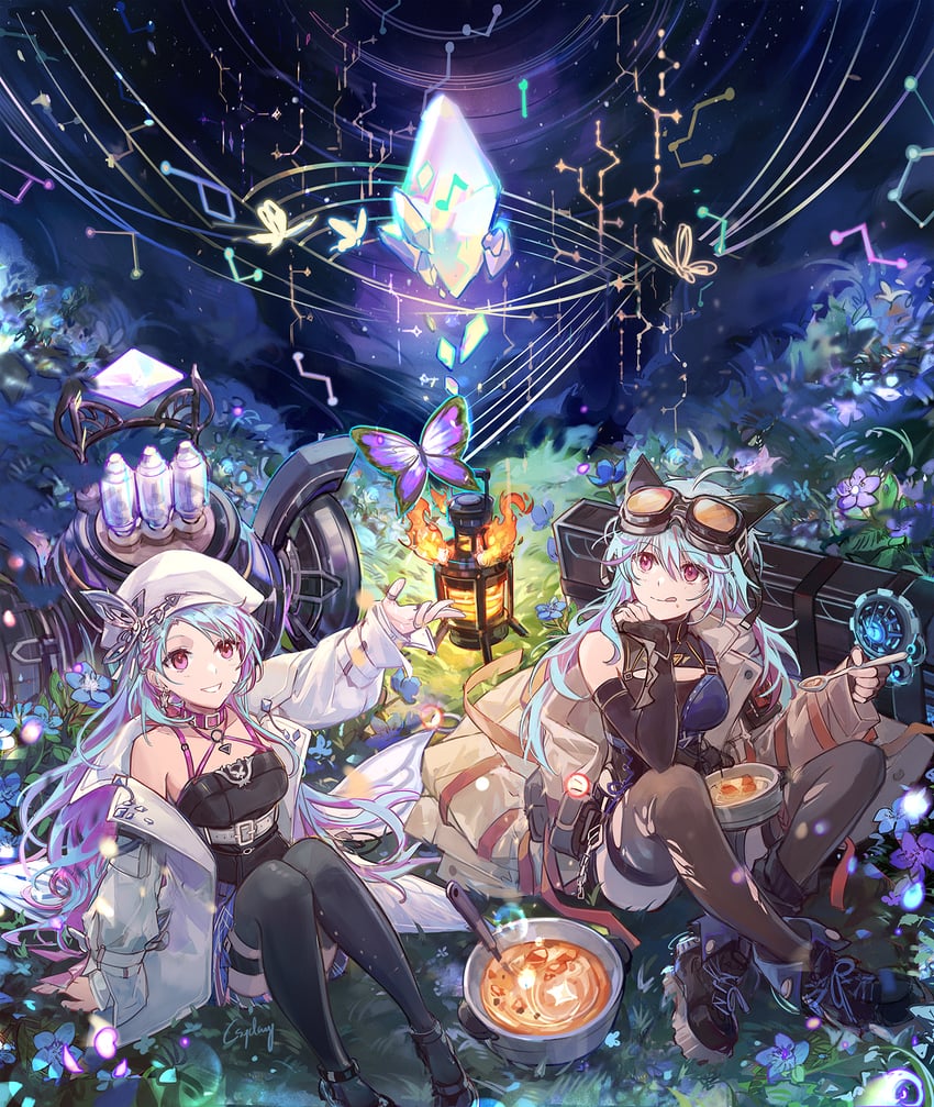 archer, traveler, and muse (dungeon and fighter) drawn by csyday
