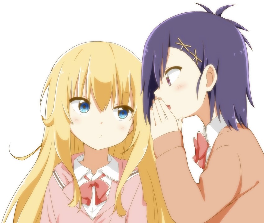 gabriel tenma white and vignette tsukinose april (gabriel dropout) drawn by shigure_(sigre)