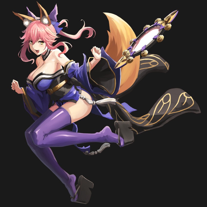 tamamo and tamamo no mae (fate and 1 more) drawn by seven_(shijima)