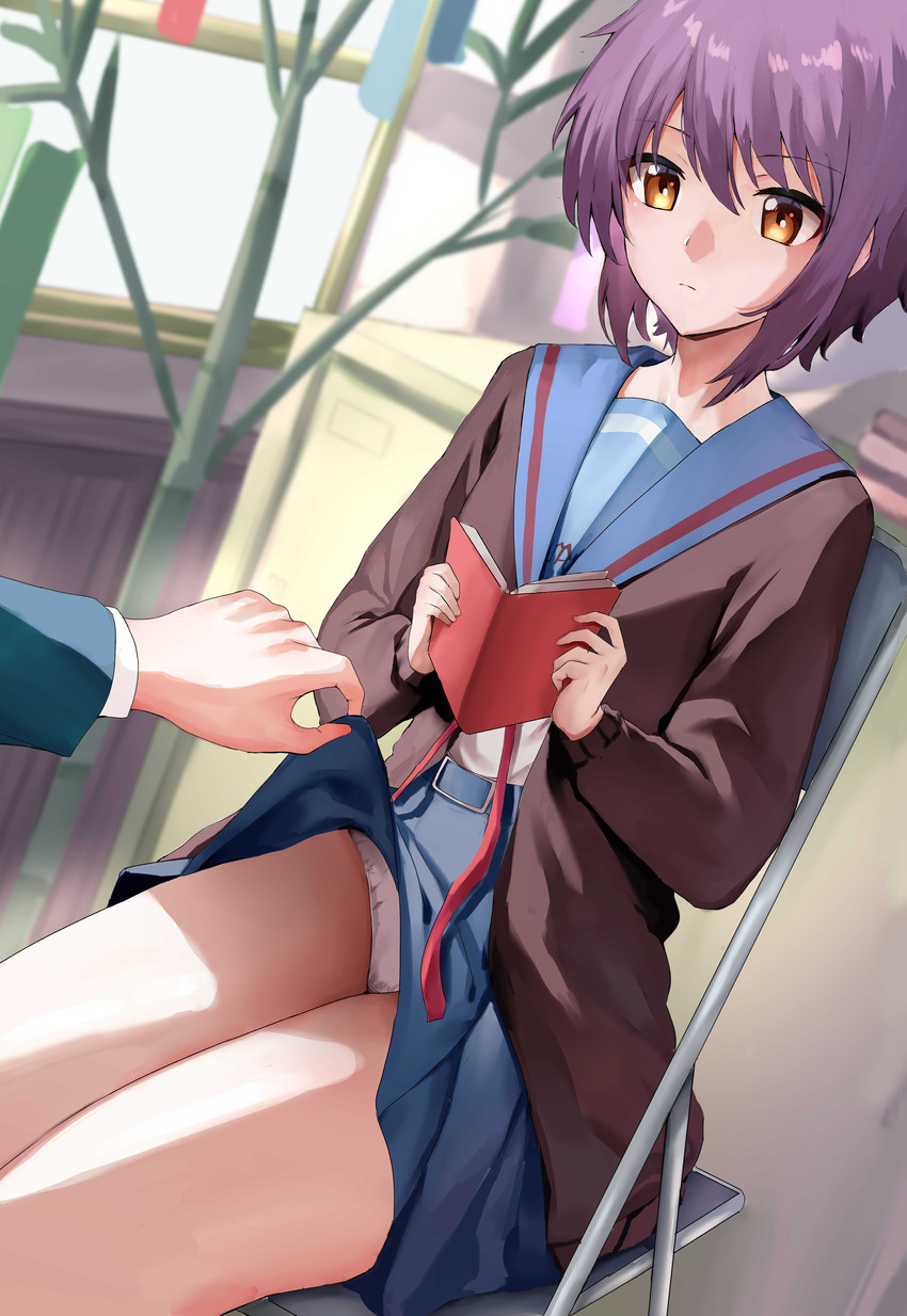 nagato yuki (suzumiya haruhi no yuuutsu) drawn by rororo