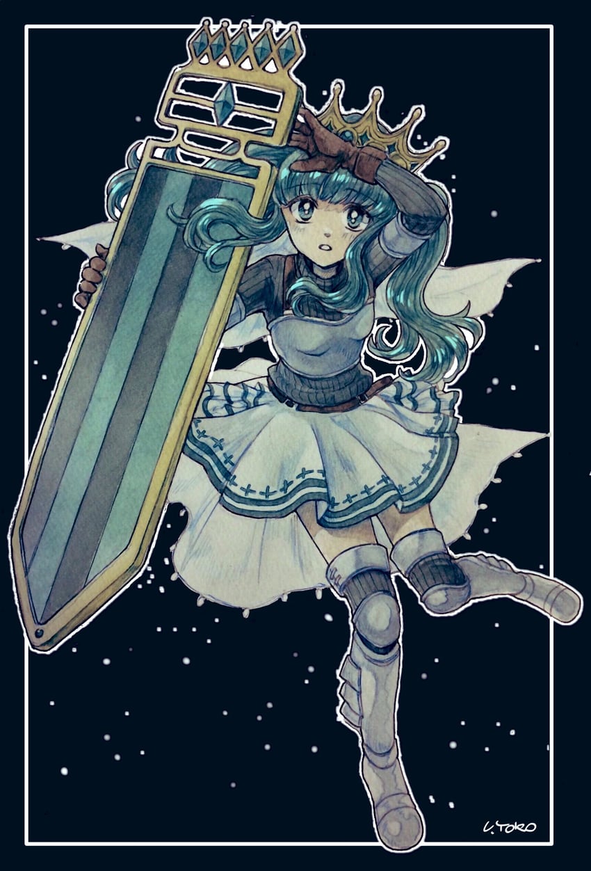 futaba sana (mahou shoujo madoka magica and 1 more) drawn by uwded_207