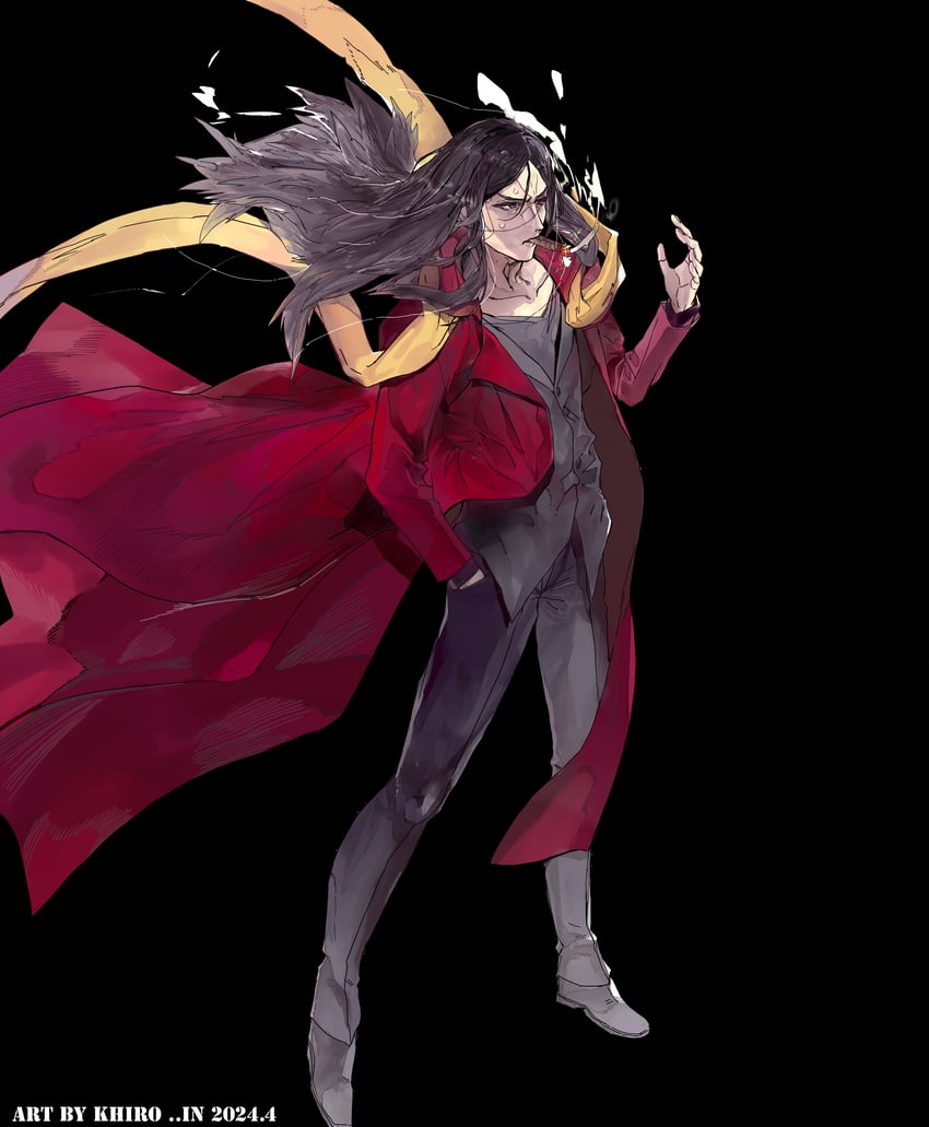 waver velvet and lord el-melloi ii (fate and 1 more) drawn by hiro_(user_negm3832)