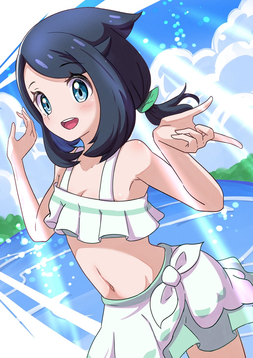 liko (pokemon and 1 more) drawn by rono_(lethys)