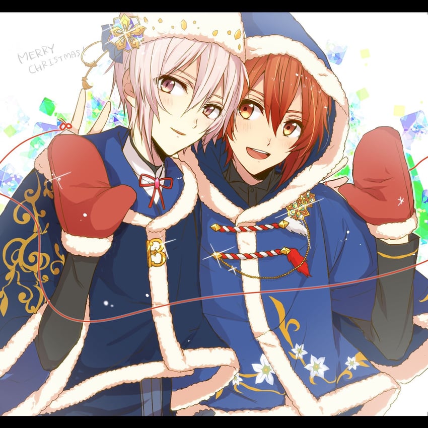 nanase riku and kujou tenn (idolish7) drawn by nau_(rg_sn79)