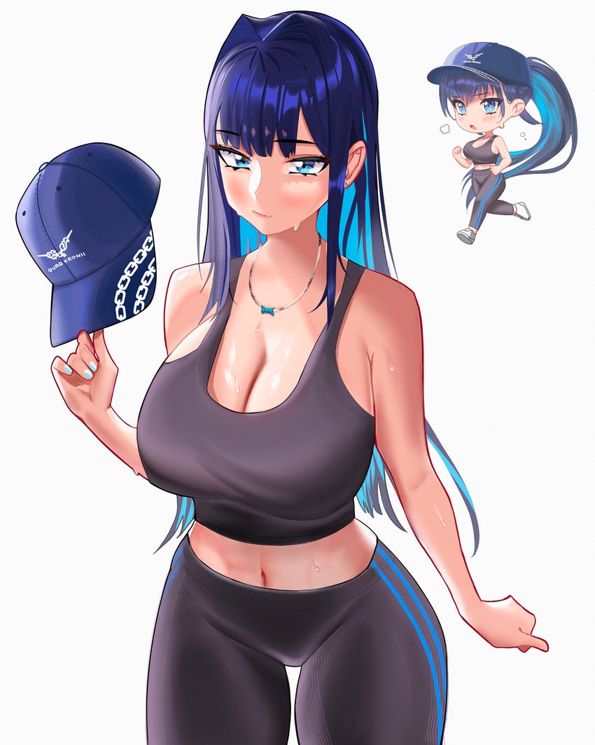 ouro kronii (hololive and 1 more) drawn by itszenvy