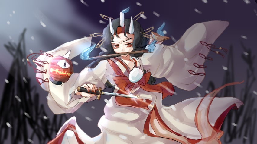 taira no chouki and burabura (len'en) drawn by gougongzhineng