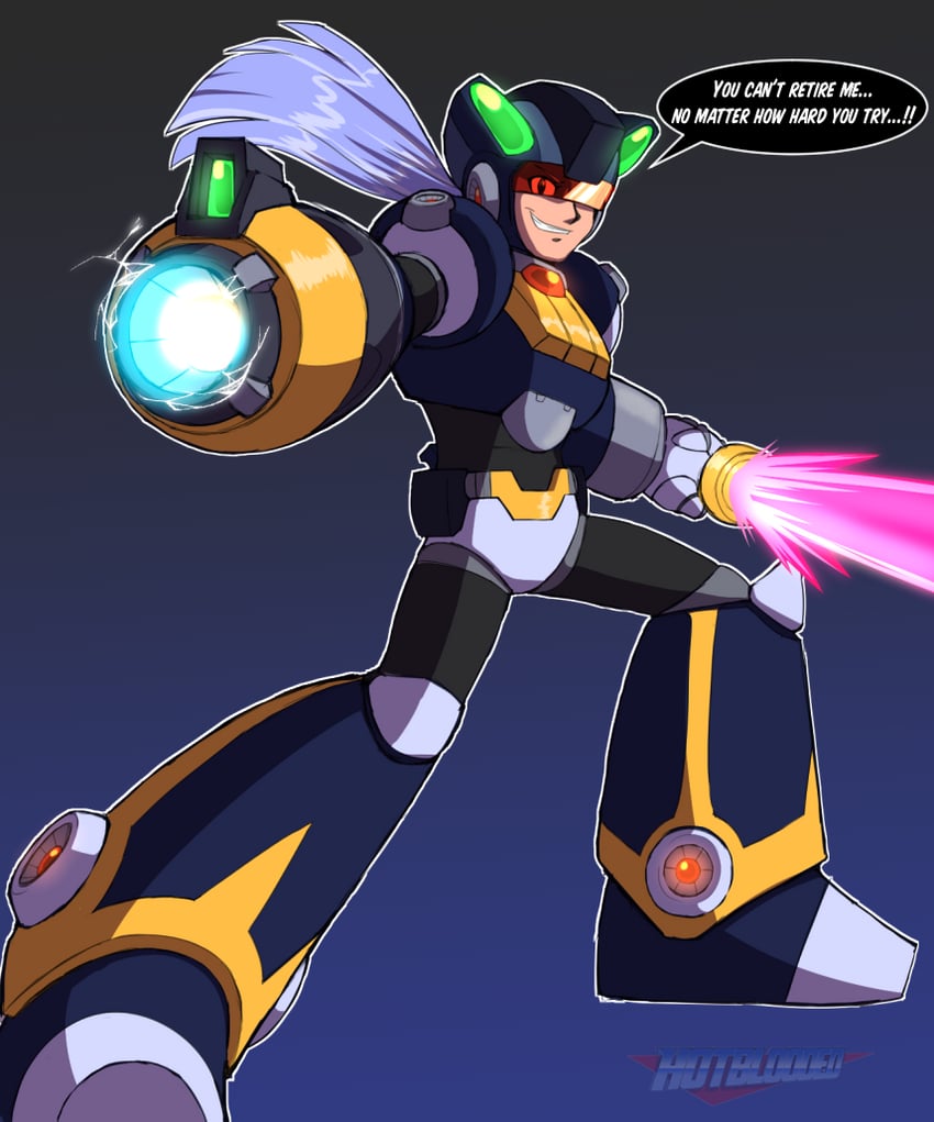 dynamo (mega man and 1 more) drawn by hotbloodedmecha