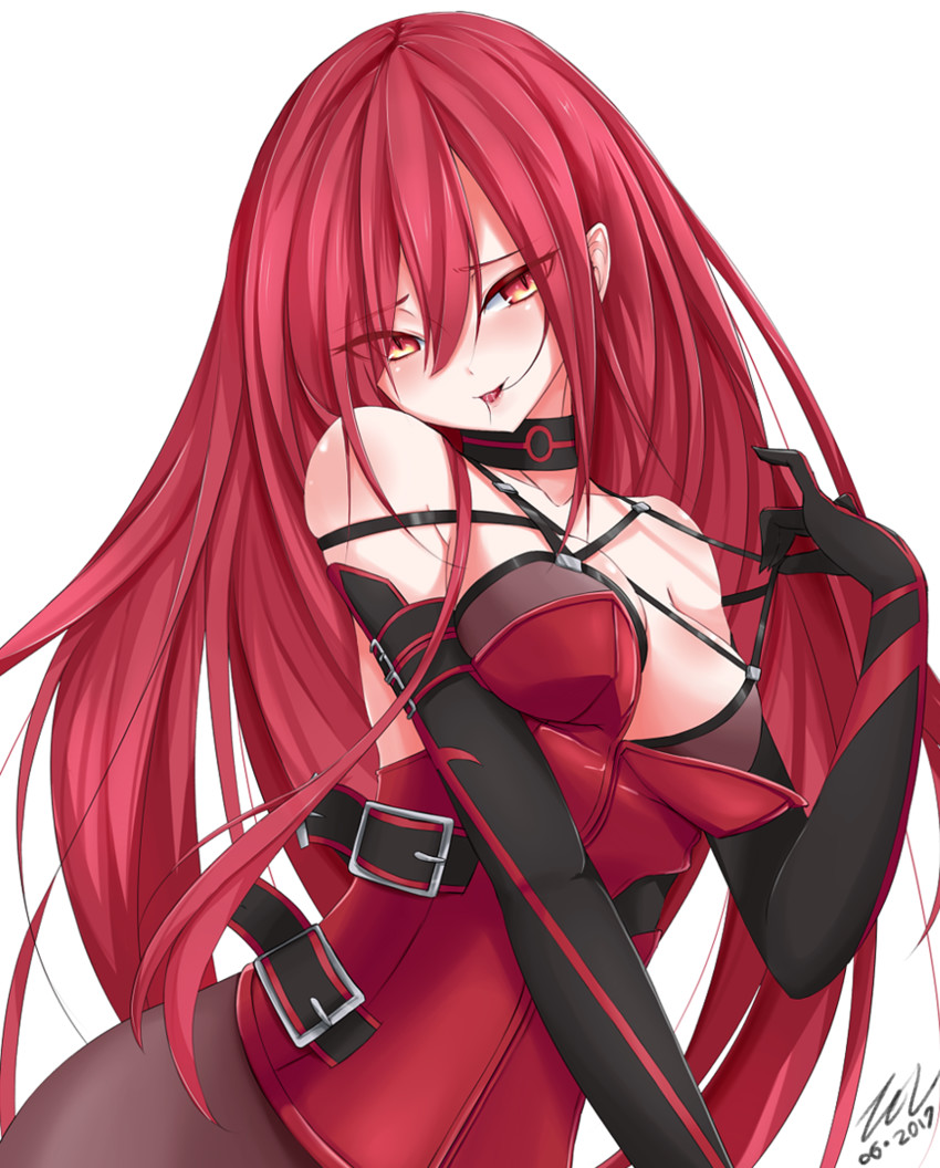 elesis and crimson avenger (elsword) drawn by scarlet_zel