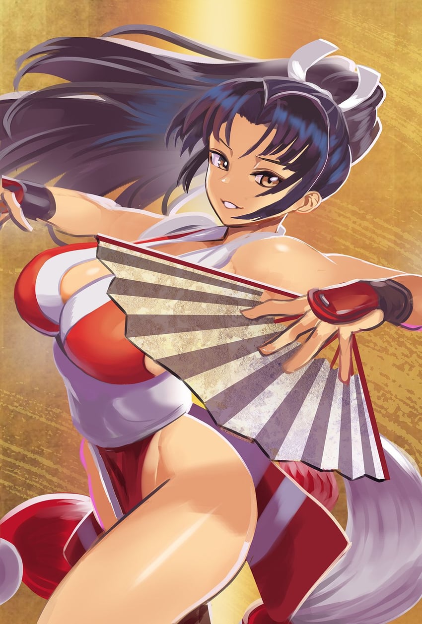 shiranui mai (street fighter and 2 more) drawn by hippo_(hippo999)