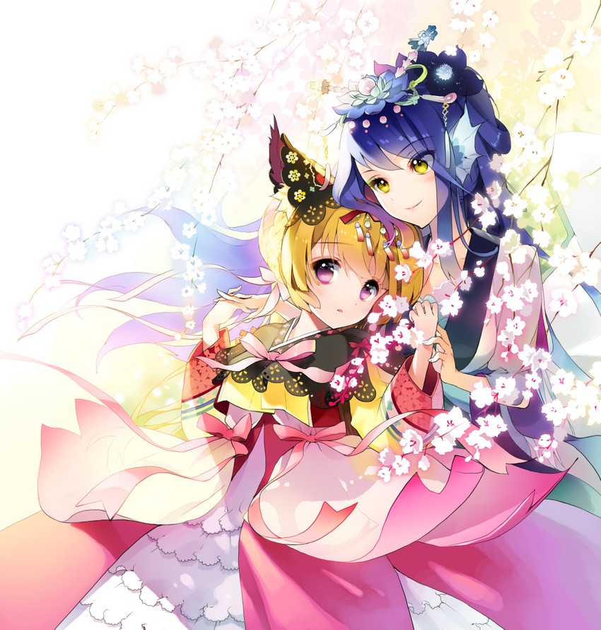 park wolhwa and cheonhae gongju (kkoli leul chaj-ajwo!) drawn by cherrypin