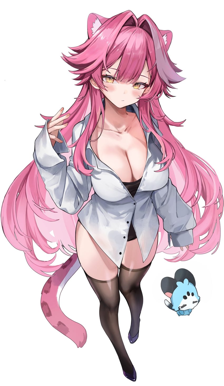 raora panthera and chattino (hololive and 1 more) drawn by raora_panthera_(artist)