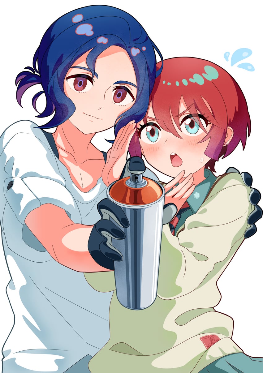 amate yuzuriha and shuji ito (gundam and 1 more) drawn by nanoha010410