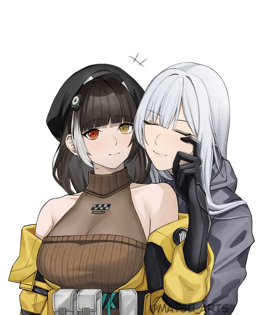 ro635, robella, and ak-12 (girls' frontline and 1 more) drawn by matsu_arts