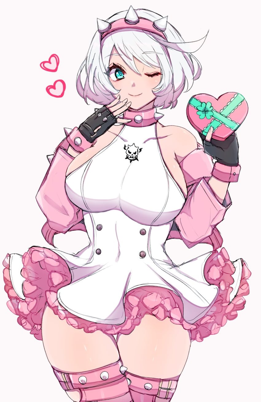 elphelt valentine (guilty gear and 1 more) drawn by chemaru_(a8l)
