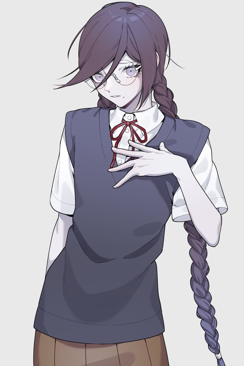fukawa toko (danganronpa and 1 more) drawn by ling_yun_(amadare0803)