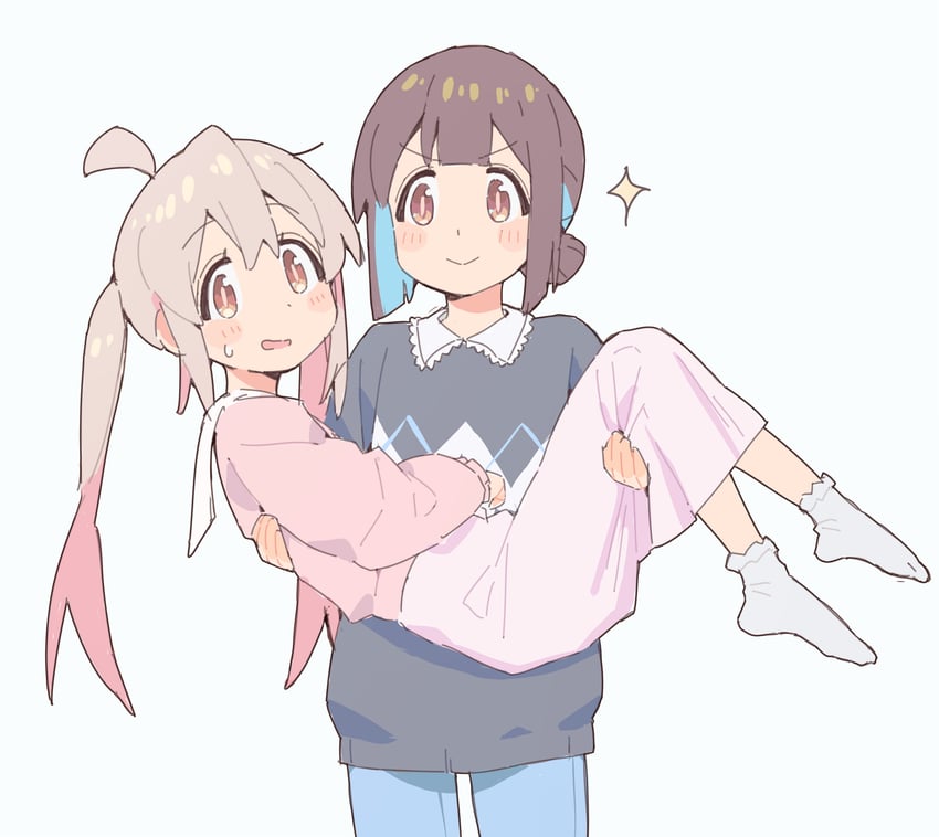 oyama mahiro and hozuki momiji (onii-chan wa oshimai!) drawn by karubi_(karubi465558)