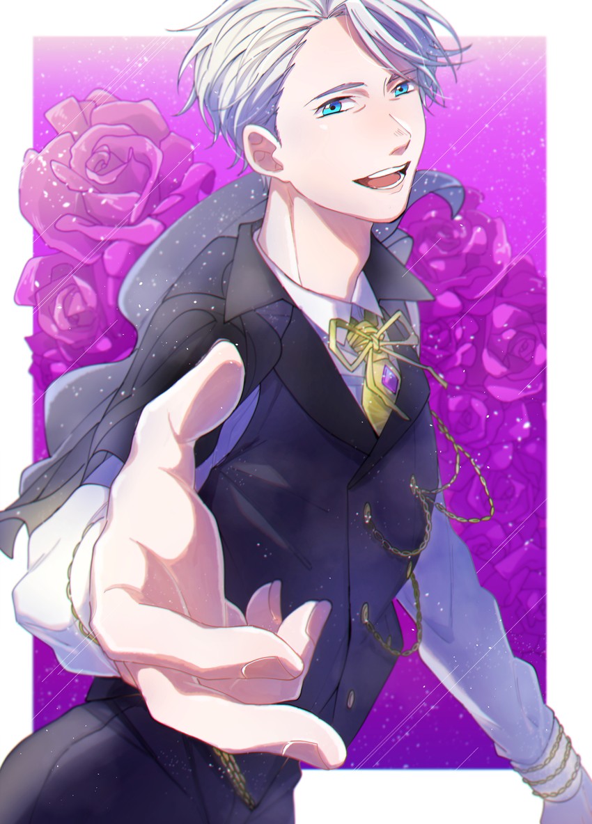 viktor nikiforov (yuri!!! on ice) drawn by yanagi_tari