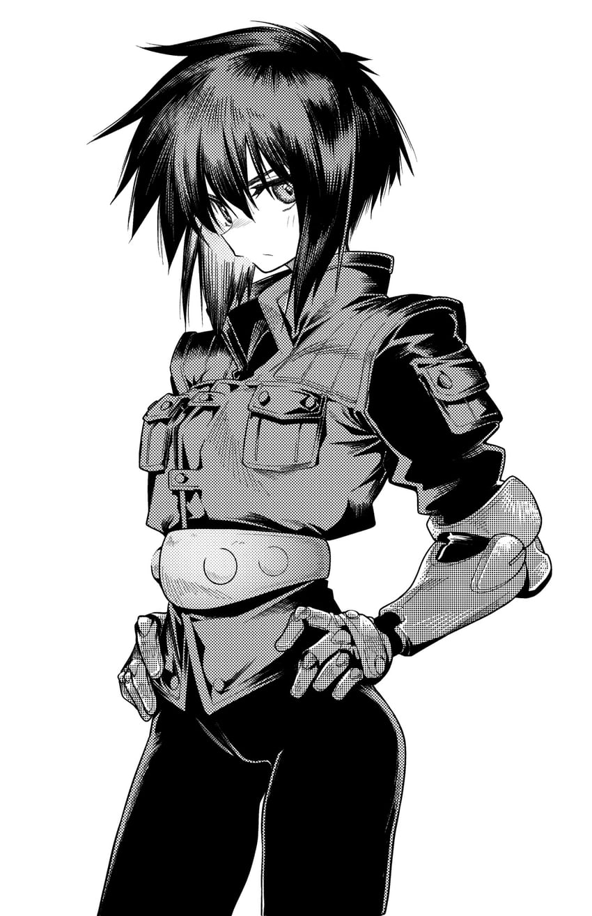 kusanagi motoko (ghost in the shell) drawn by 10mo