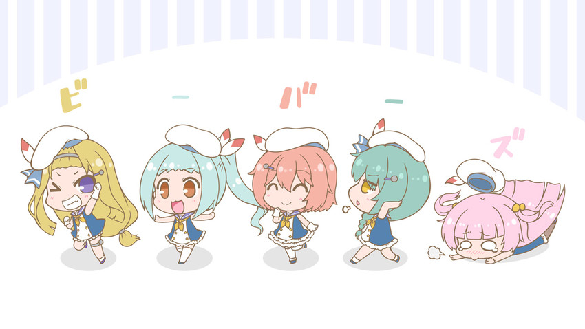 foote, spence, charles ausburne, aulick, and thatcher (azur lane) drawn by noai_nioshi