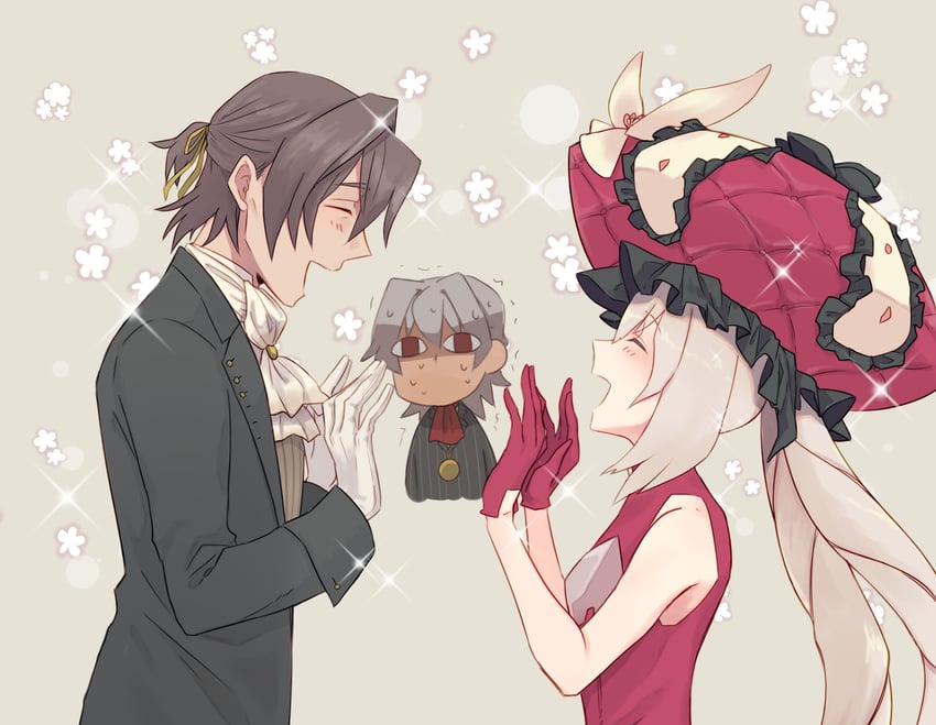 marie antoinette and antonio salieri (fate and 1 more) drawn by sabamiso_shoya