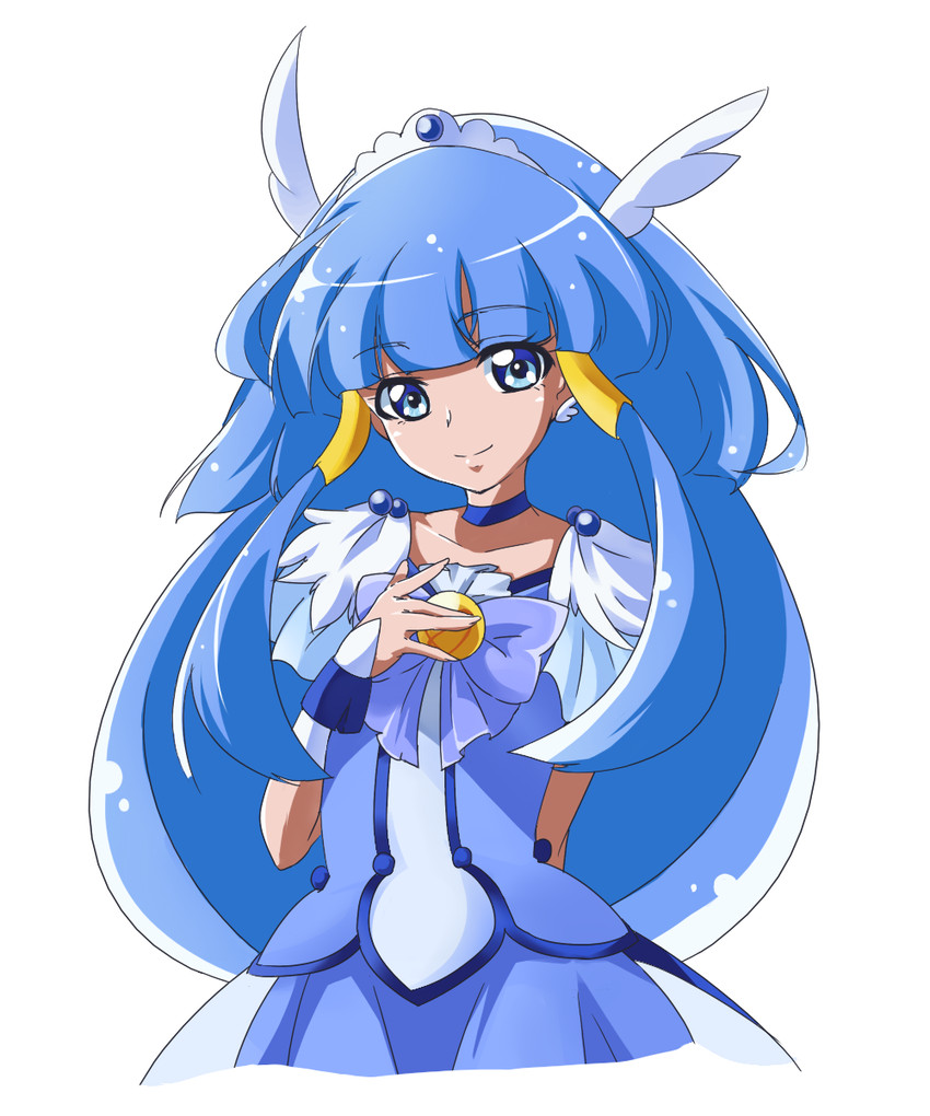 aoki reika and cure beauty (precure and 1 more) drawn by nanashishi