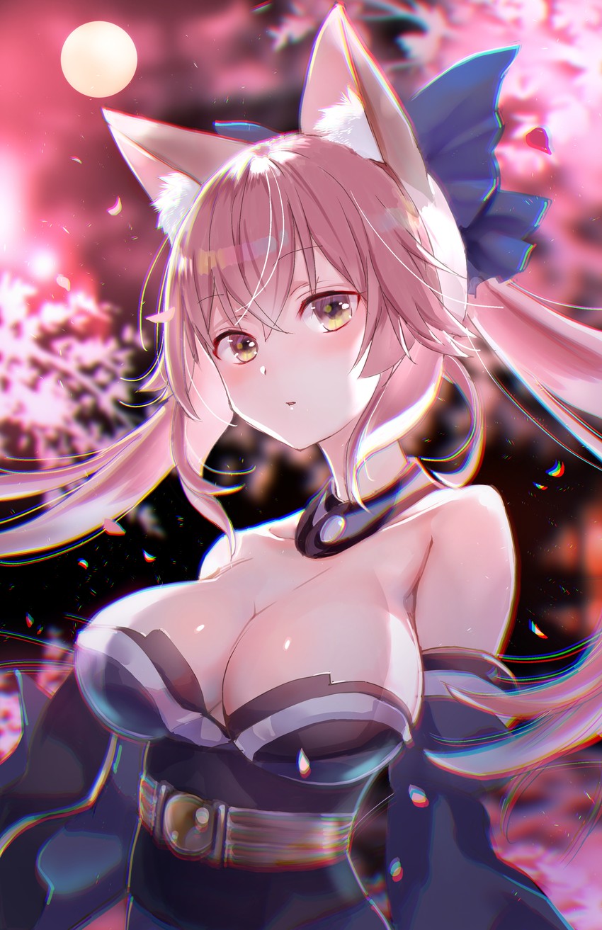 tamamo and tamamo no mae (fate and 2 more) drawn by zen_(lemon_yellow)
