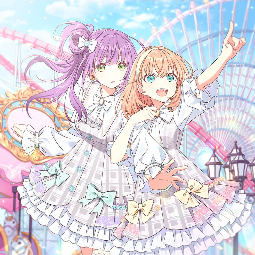 hinoshita kaho and otomune kozue (love live! and 1 more) drawn by hechima_(issindotai)