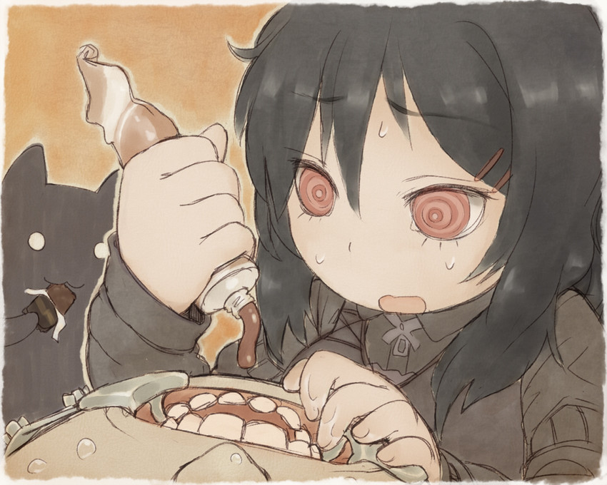 kirishima sagiri (ukagaka) drawn by aratagawa_nikei