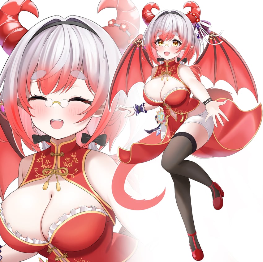 tatsumiya hidane (indie virtual youtuber) drawn by elegant_(sumisumi4268)