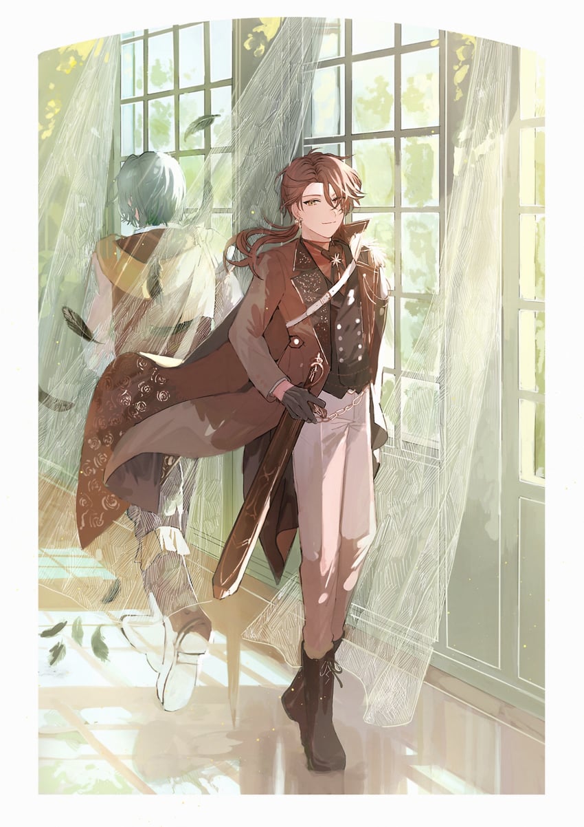 cain knightley and nicholas (mahoutsukai no yakusoku) drawn by 22kolink