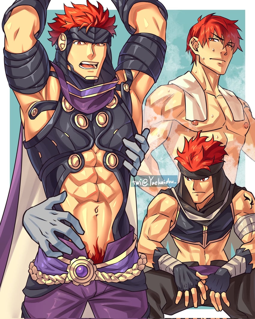 jaffar (fire emblem and 2 more) drawn by yaekaidou