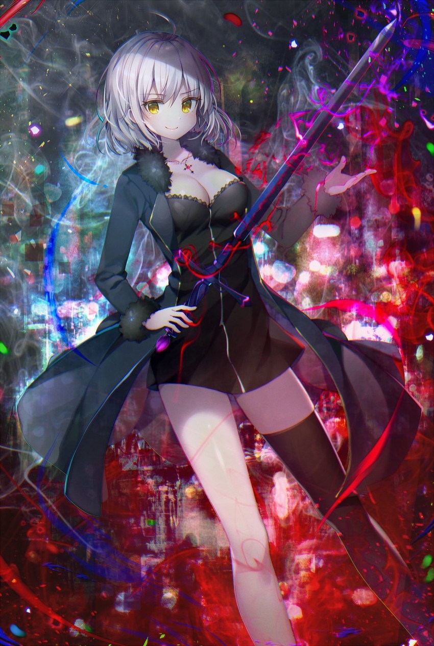 jeanne d'arc alter (fate and 1 more) drawn by koto_seori