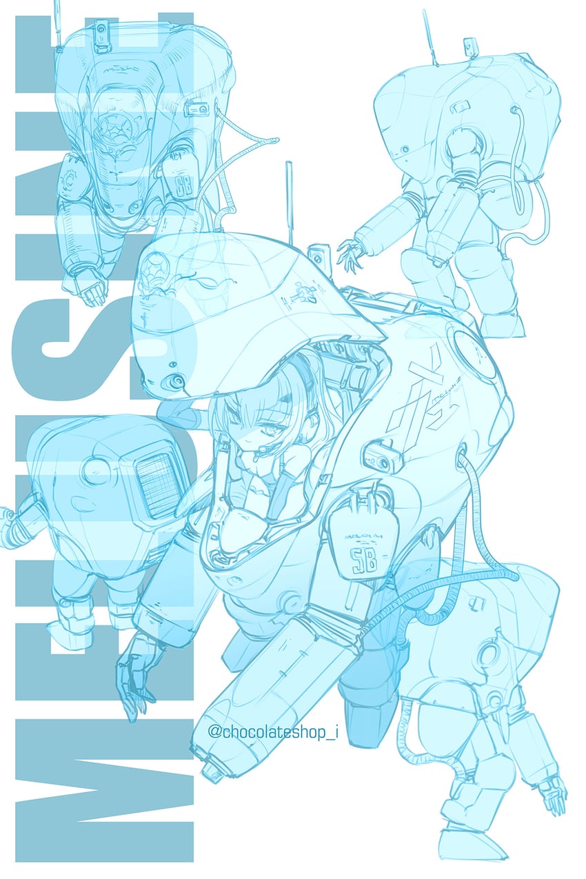 melusine (fate and 2 more) drawn by choco_(chocolate_shop)