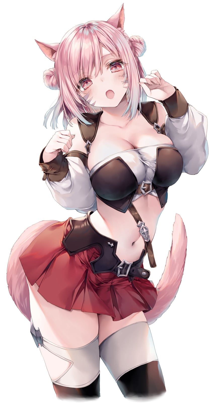 warrior of light (final fantasy and 1 more) drawn by hime_gyo