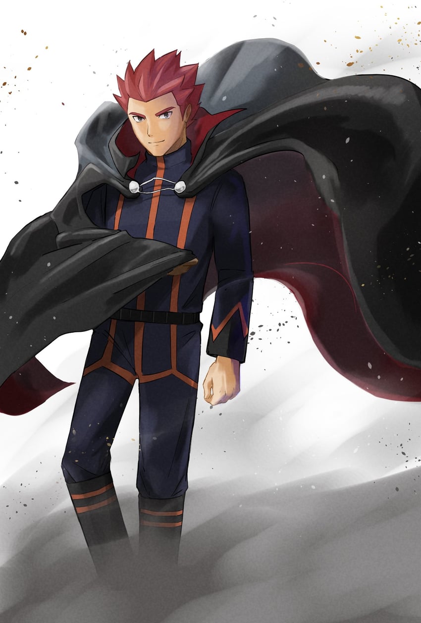 lance (pokemon and 1 more) drawn by imasara_maki
