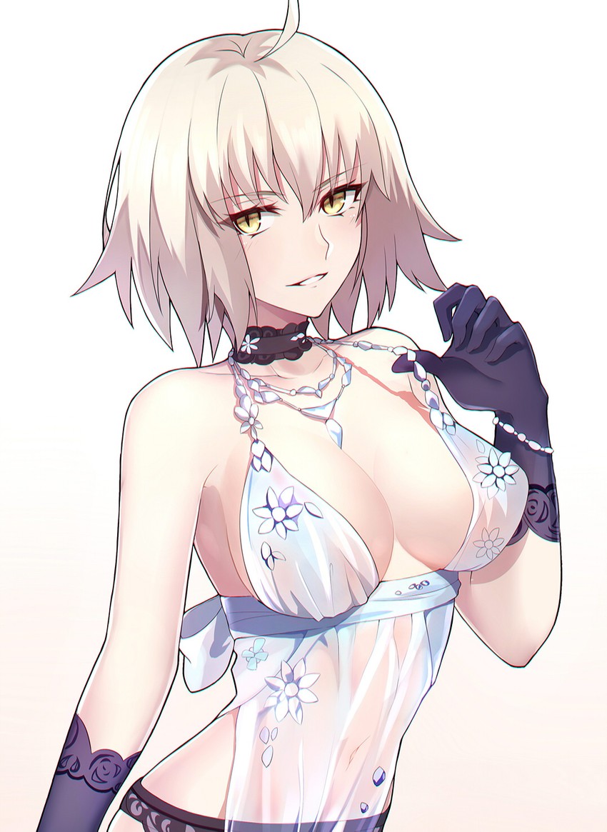 artoria pendragon and jeanne d'arc alter (fate and 1 more) drawn by shigure_s