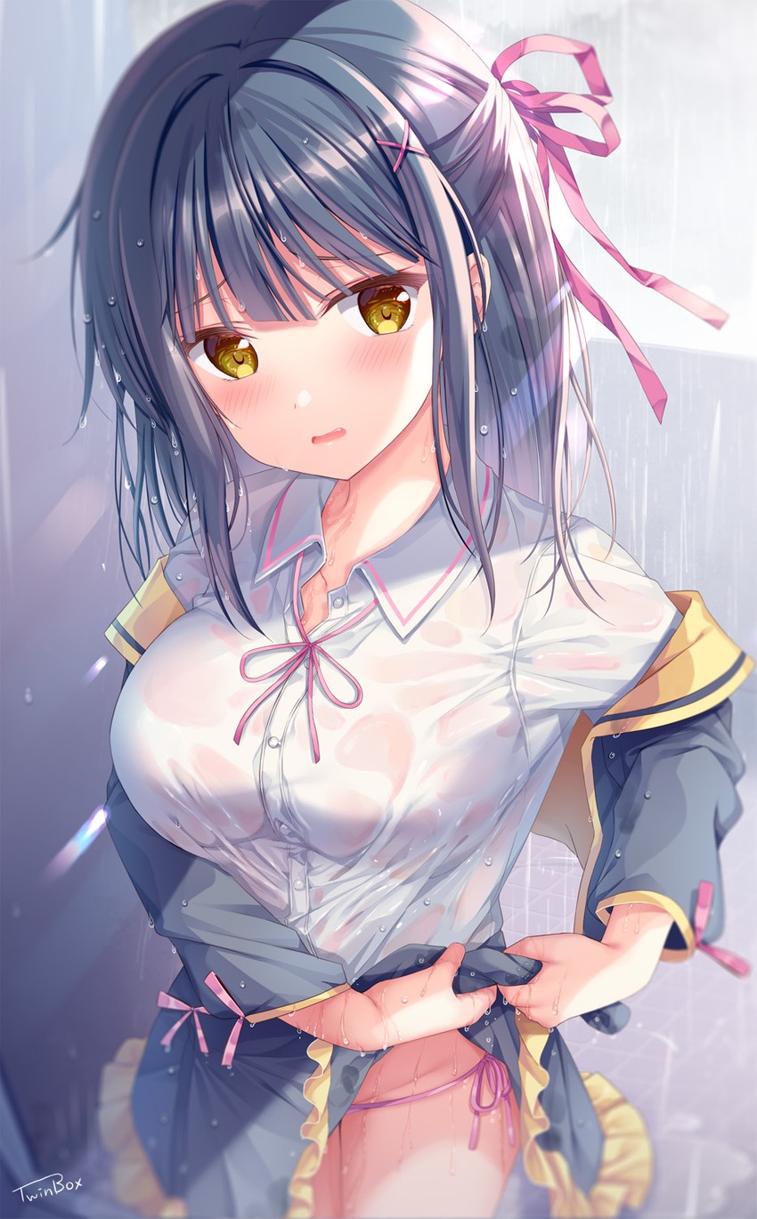 nanami yuuno (original) drawn by hanahanamaki and sousouman