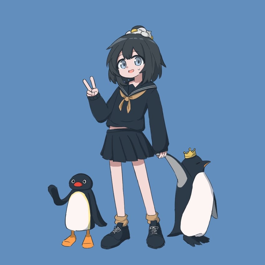 pingu (original and 1 more) drawn by gonzales_ito