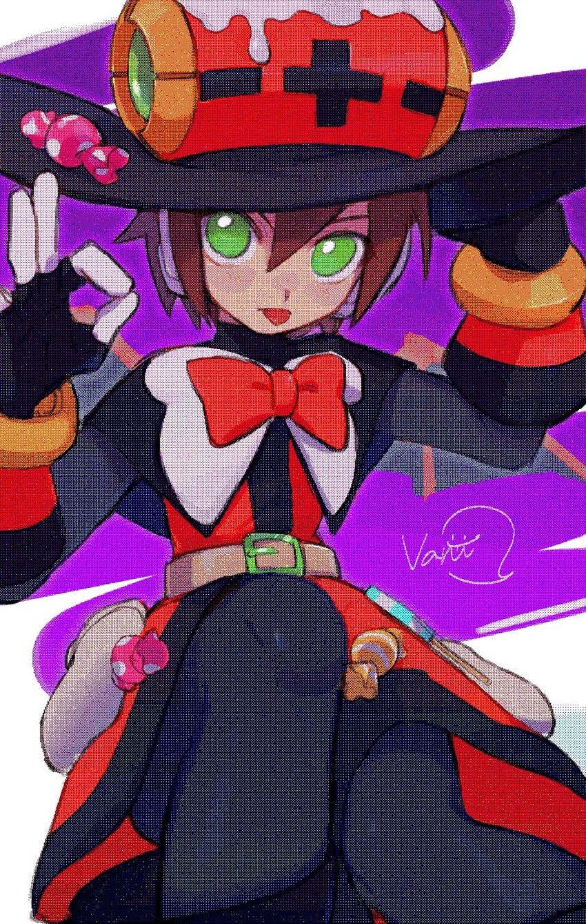 aile (mega man and 3 more) drawn by vani_(hisha_04)