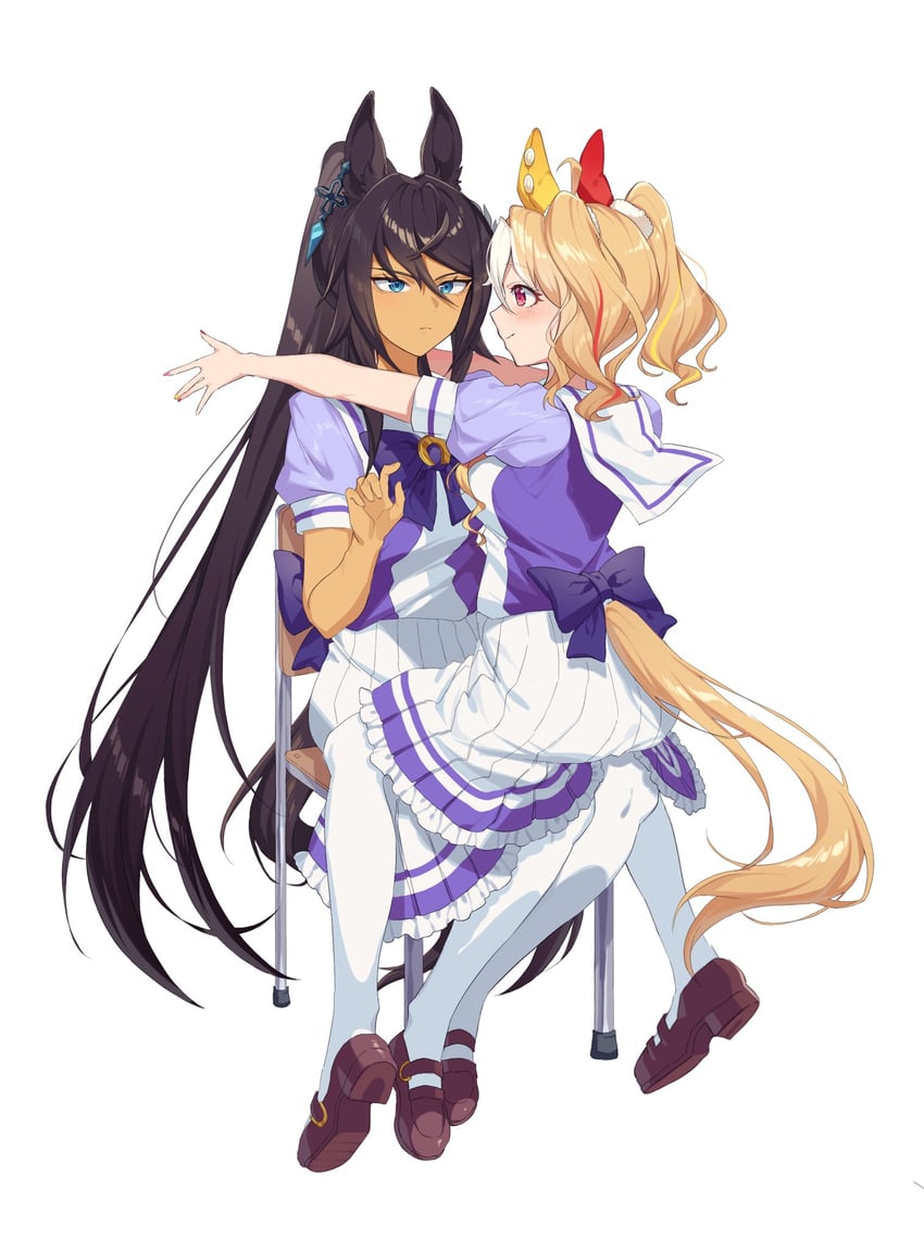 symboli kris s and fusaichi pandora (umamusume) drawn by renma_(renma_0503)