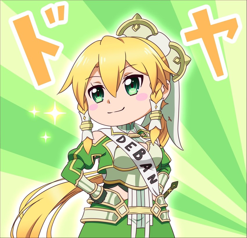 leafa (sword art online and 2 more) drawn by ken-ji