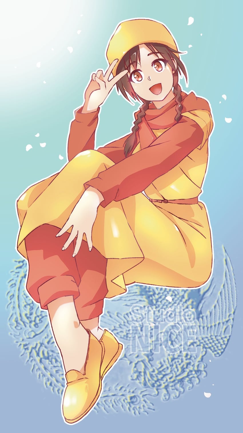 ling shen hua (shenmue and 1 more) drawn by studionice2011