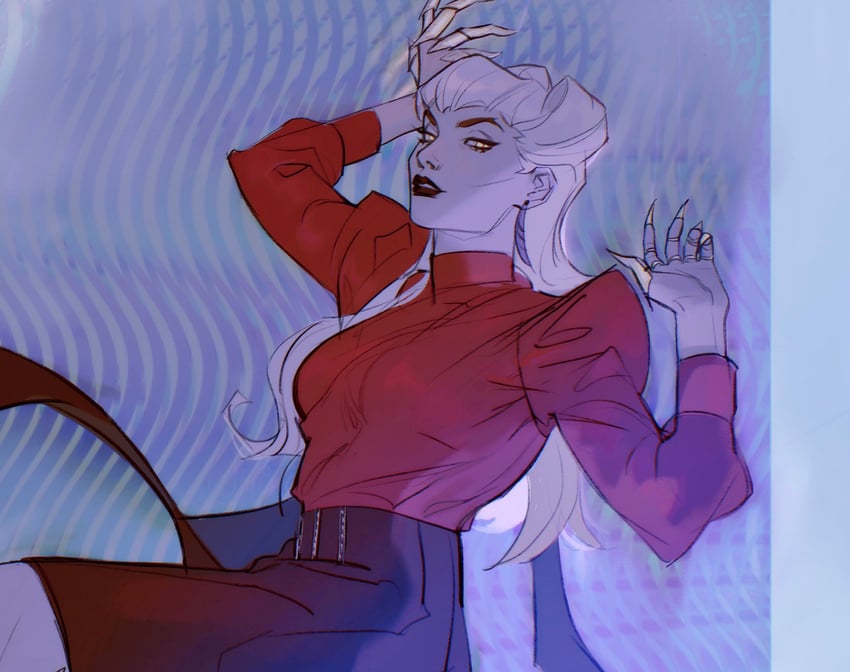 evelynn, k/da all out evelynn, and the baddest evelynn (league of legends) drawn by aina_(mayexplode)