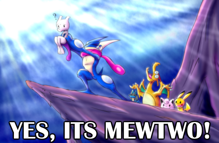 pikachu, charizard, lucario, jigglypuff, mewtwo, and 1 more (pokemon and 2 more) drawn by neogandwatch