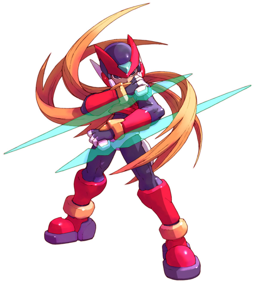 zero and zero(z) (mega man and 2 more) drawn by nakayama_tooru