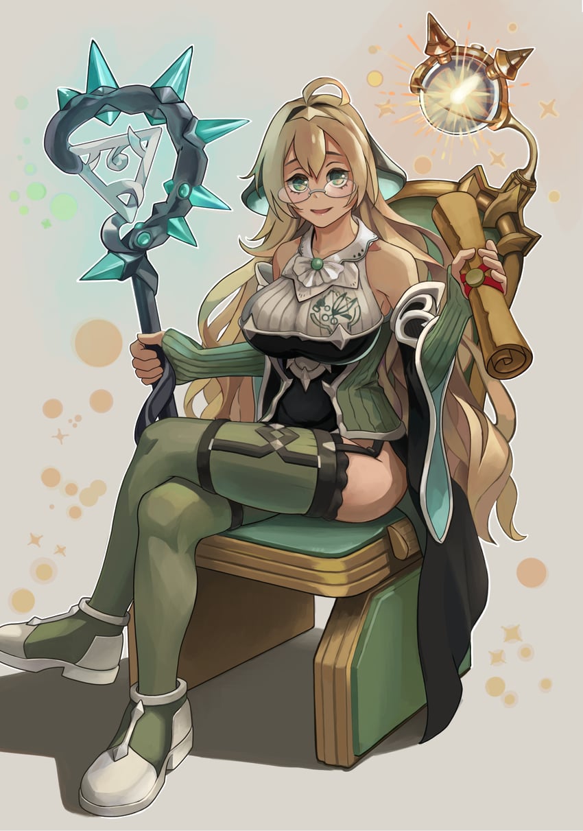 genni and witchcrafter genni (yu-gi-oh!) drawn by kiyama_yamato