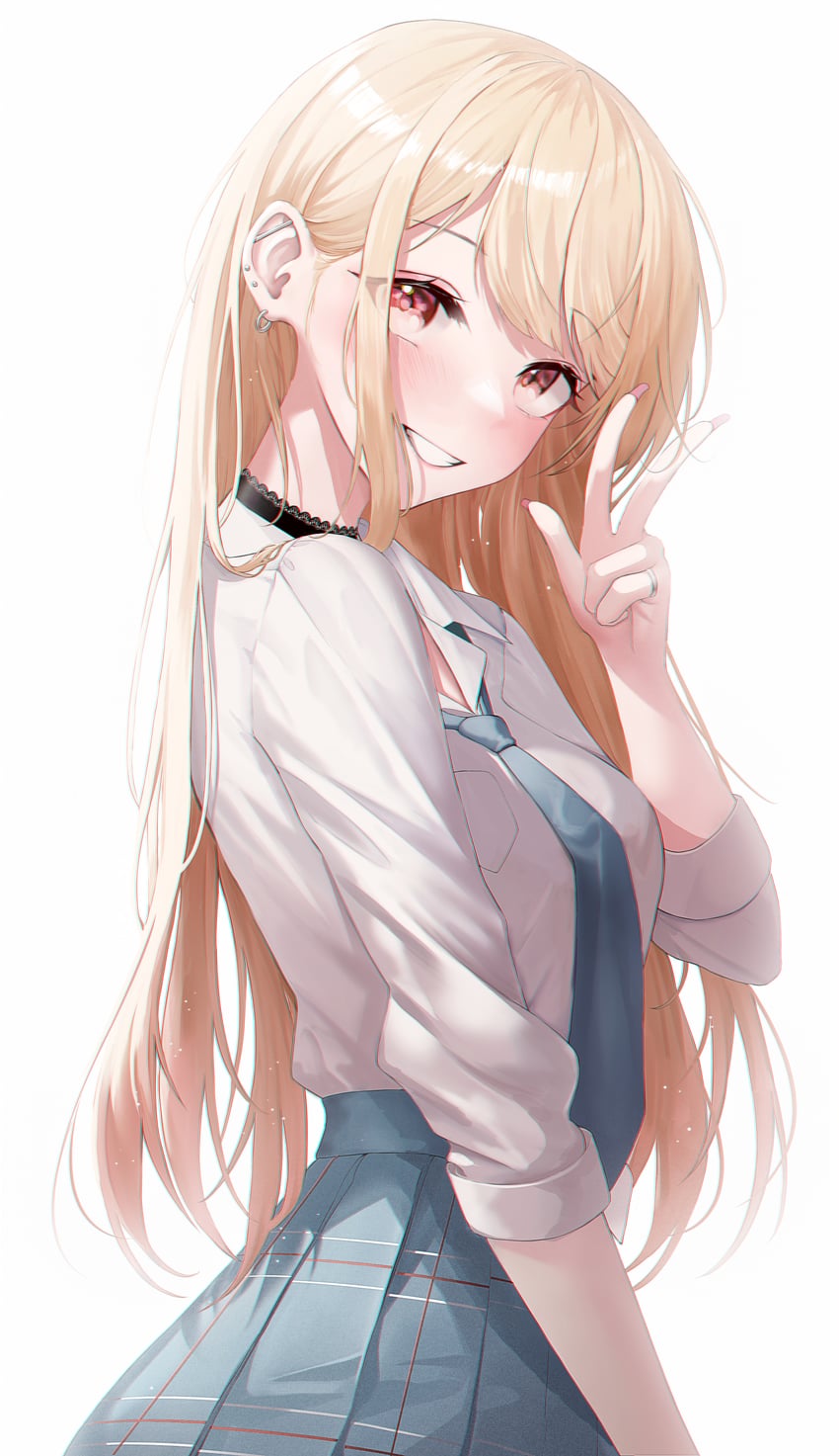 kitagawa marin (sono bisque doll wa koi wo suru) drawn by dalla_(888_dalae)