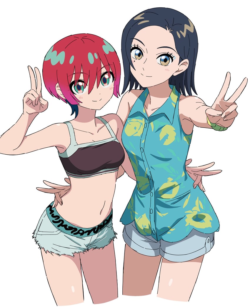 amate yuzuriha and comoli harcourt (gundam and 1 more) drawn by kousuke0912