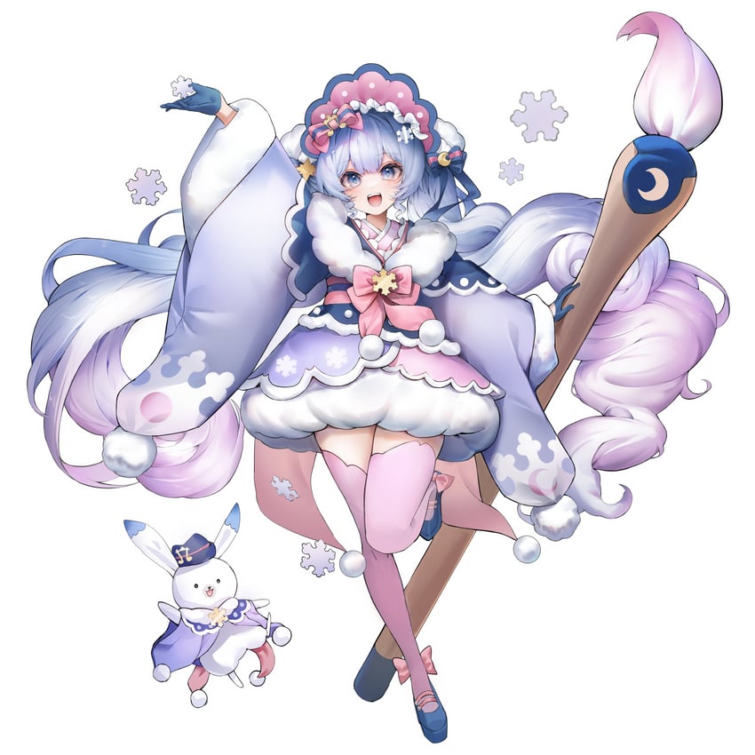 hatsune miku, yuki miku, and rabbit yukine (vocaloid) drawn by dasha
